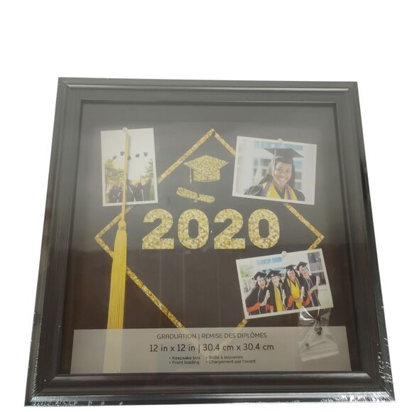 Shadow Box Black Frame 12 in x 12 in NWT - Picture 1 of 15
